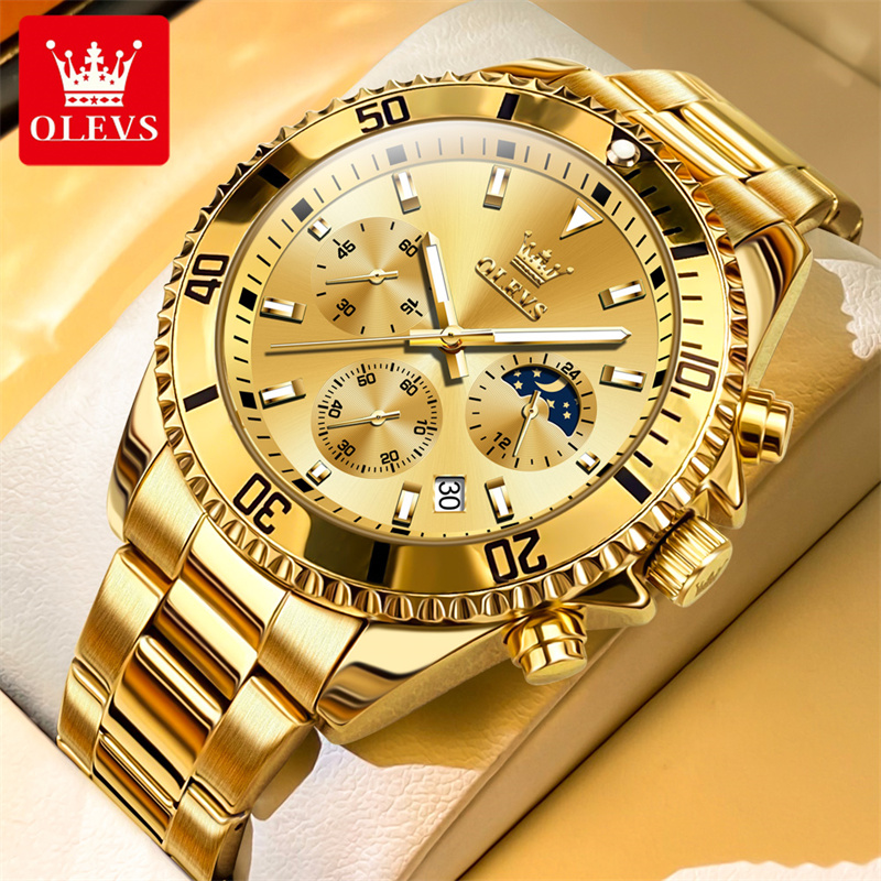 Luxury Watch Magazine - OLEVS montre hommes Top marque de