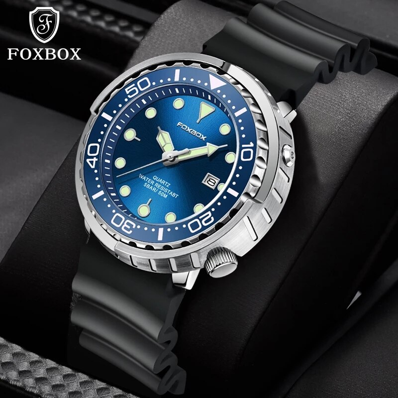 Luxury Watch Investment - Montre-bracelet de sport étanche en silicone
