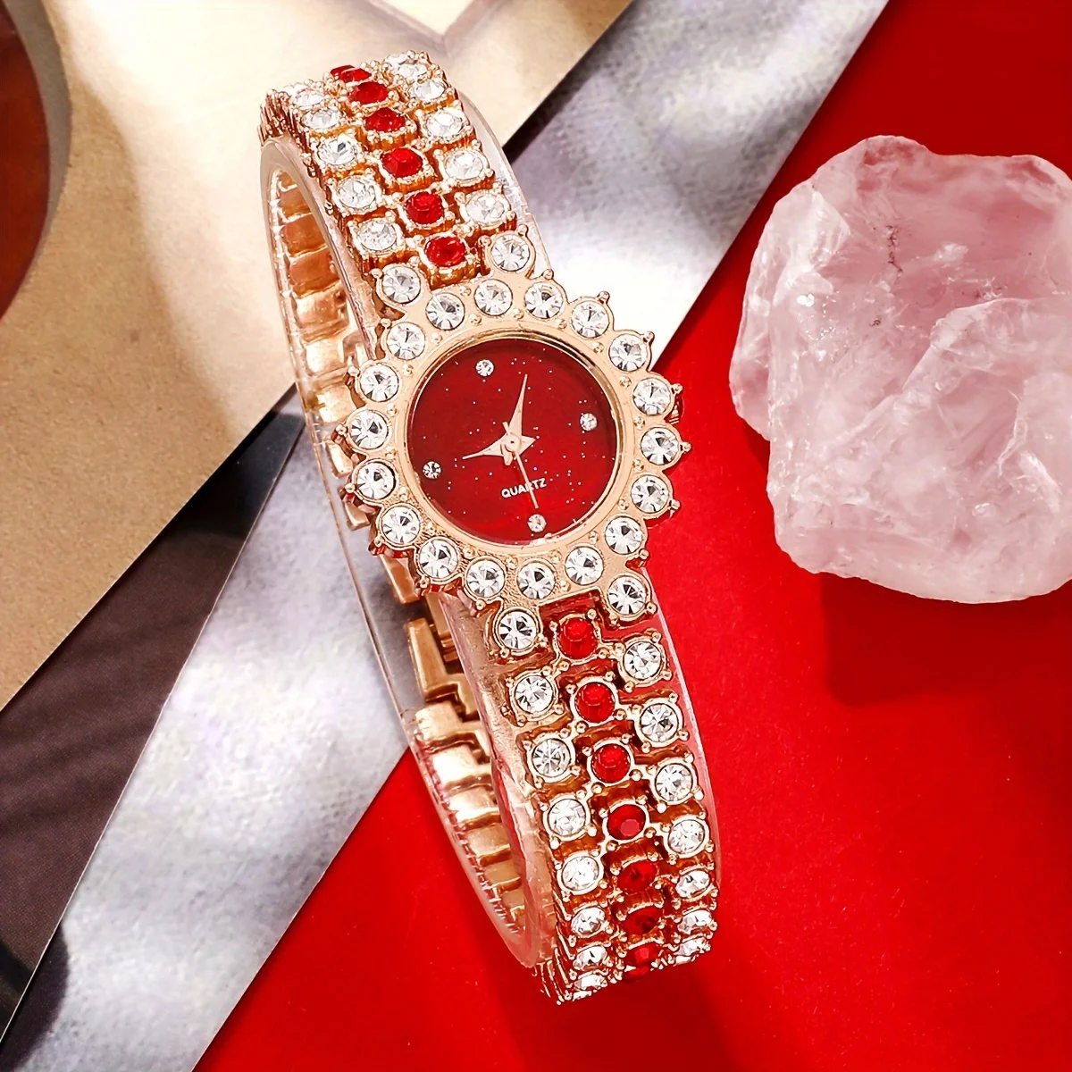 2 pièces/ensemble montre pour  - Luxury Watch Gift For Her avis et prix