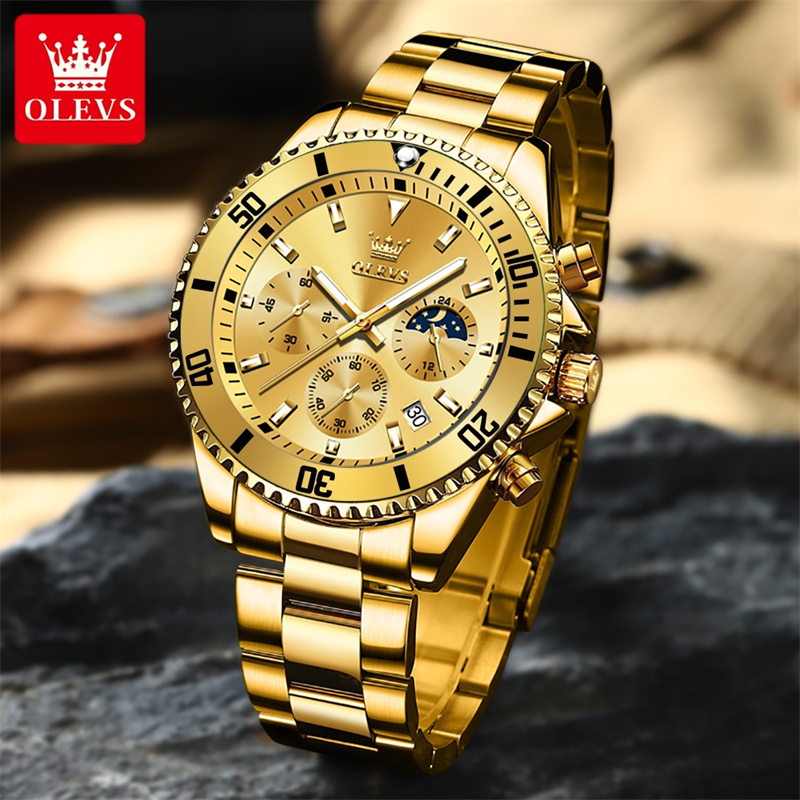 OLEVS montre hommes Top marque - Luxury Watch Magazine avis et prix