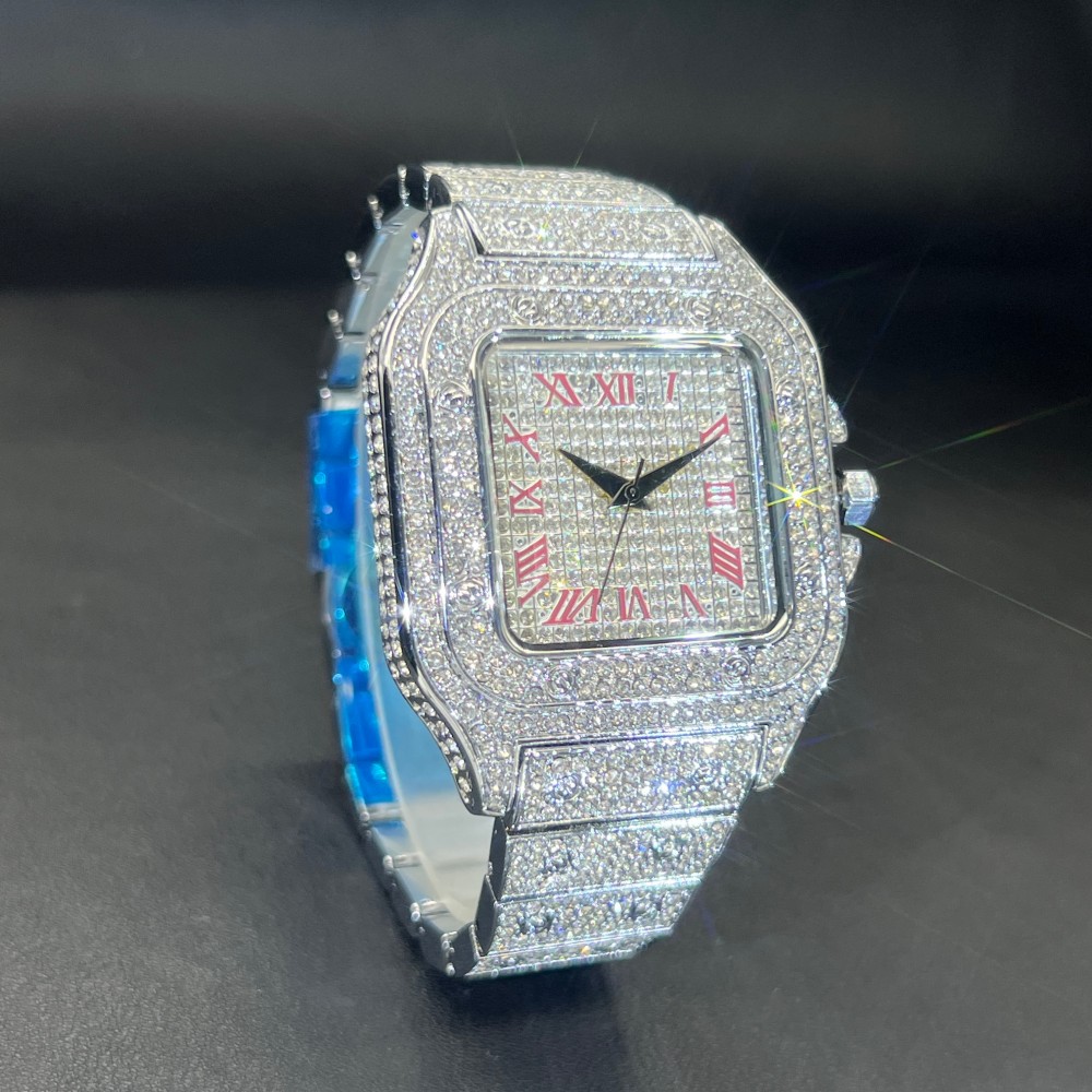 MISSFOX glacé hommes montre vi - Luxury Watch Iceberg avis et prix