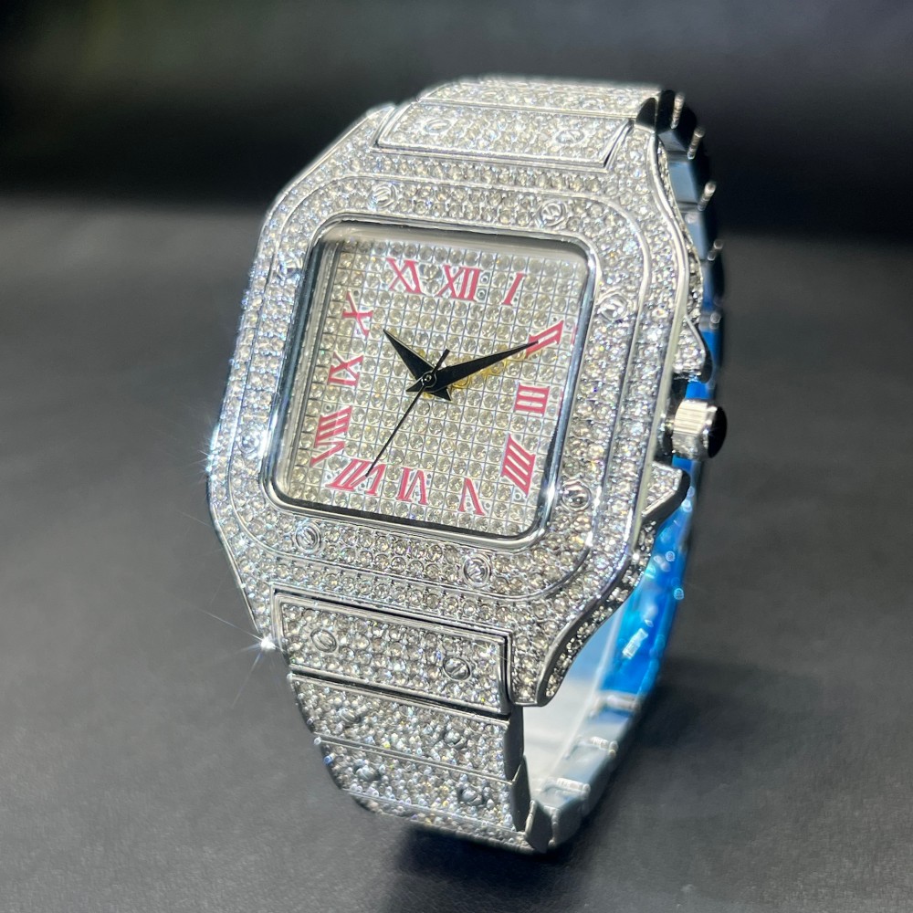 MISSFOX glacé hommes montre vi - Luxury Watch Iceberg avis et prix