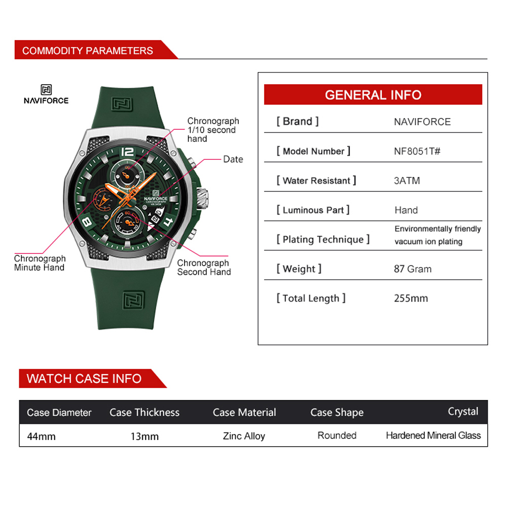 NAVIFORCE-Montre-bracelet de s - Luxury Watch Investment avis et prix